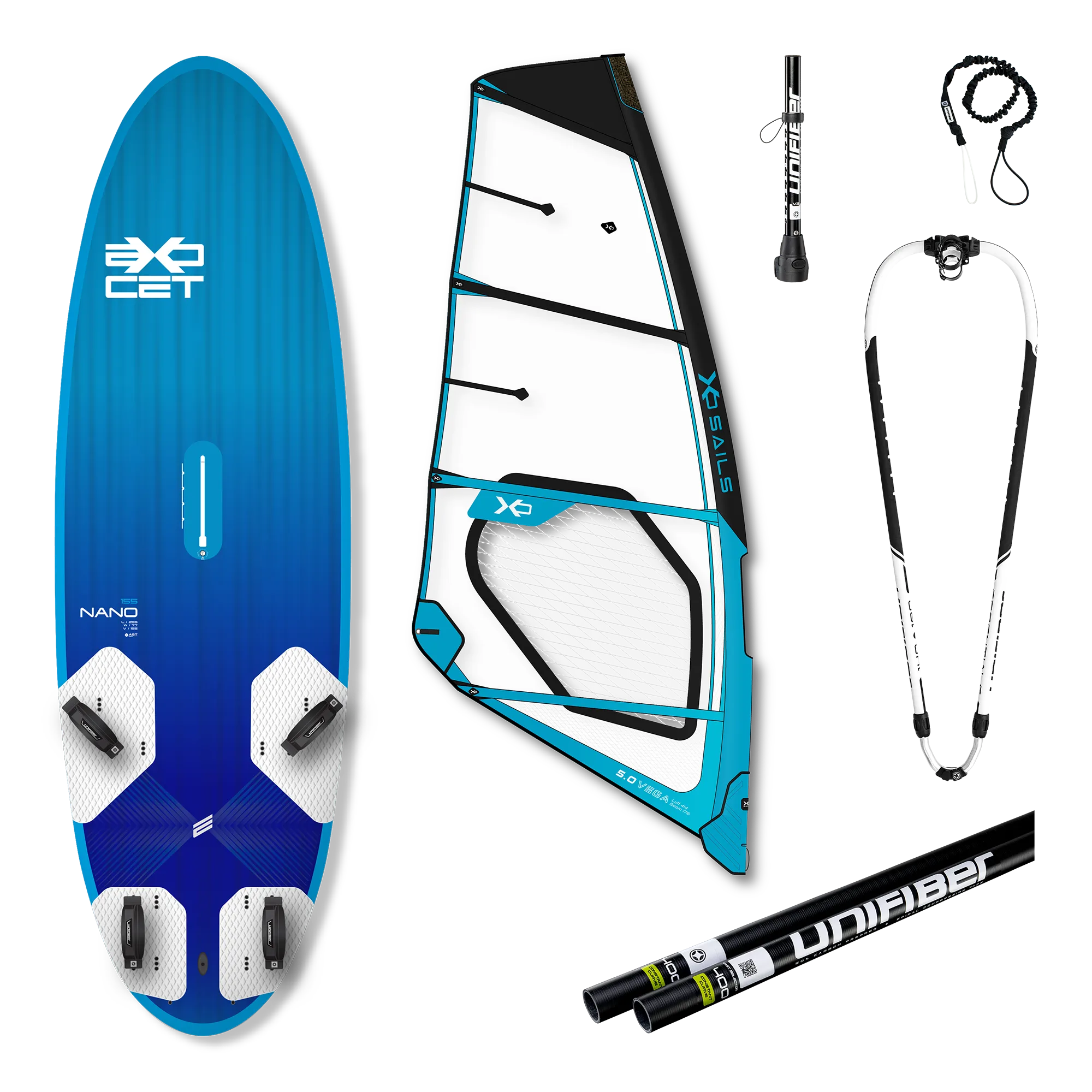 Exocet Nano V4 AST 155 & XO Sails Vega Rig 4.0 — 1