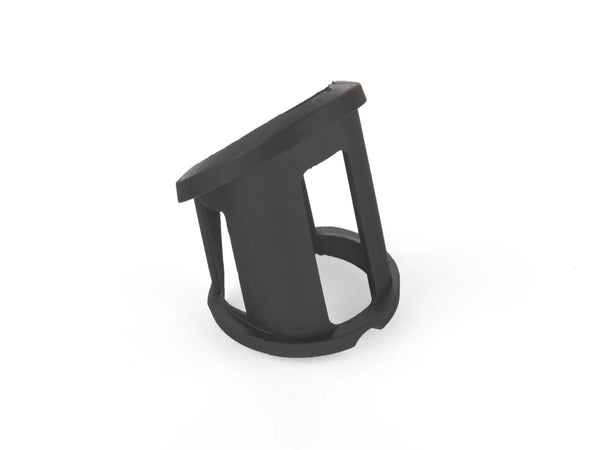 Collar Outside Carbon Tail Black