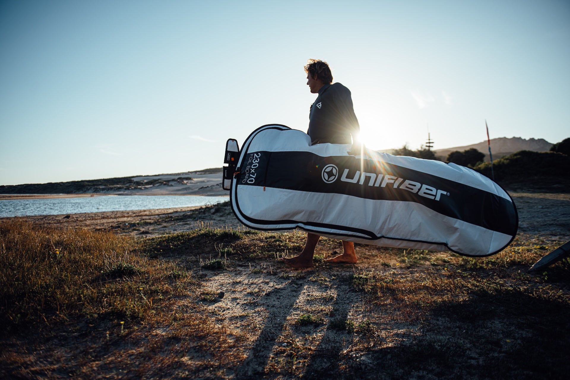 Boardbag Pro Luxury Foil 230 x 70 / 7'6 x 2'3 Boardbags Unifiber