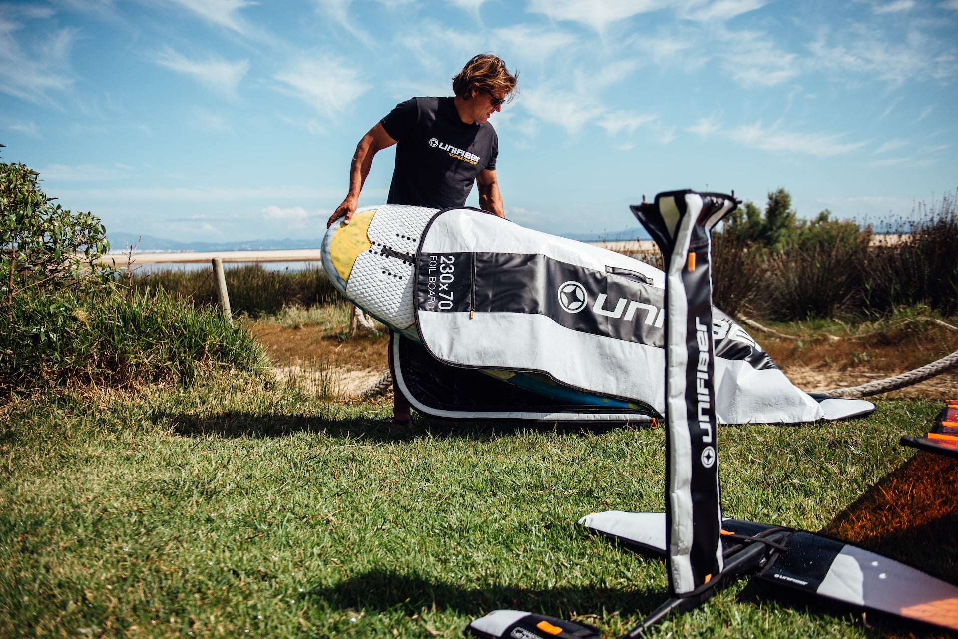 Boardbag Pro Luxury Foil 230 x 70 / 7'6 x 2'3 Boardbags Unifiber