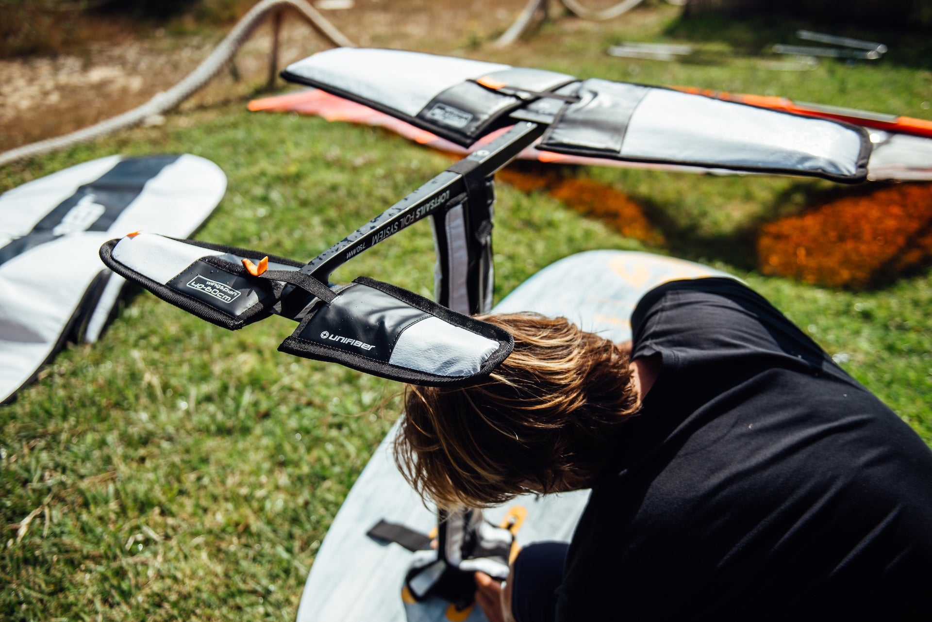 High Aspect Foil Wing Cover Set 40 - 60 cm Travel bag Unifiber