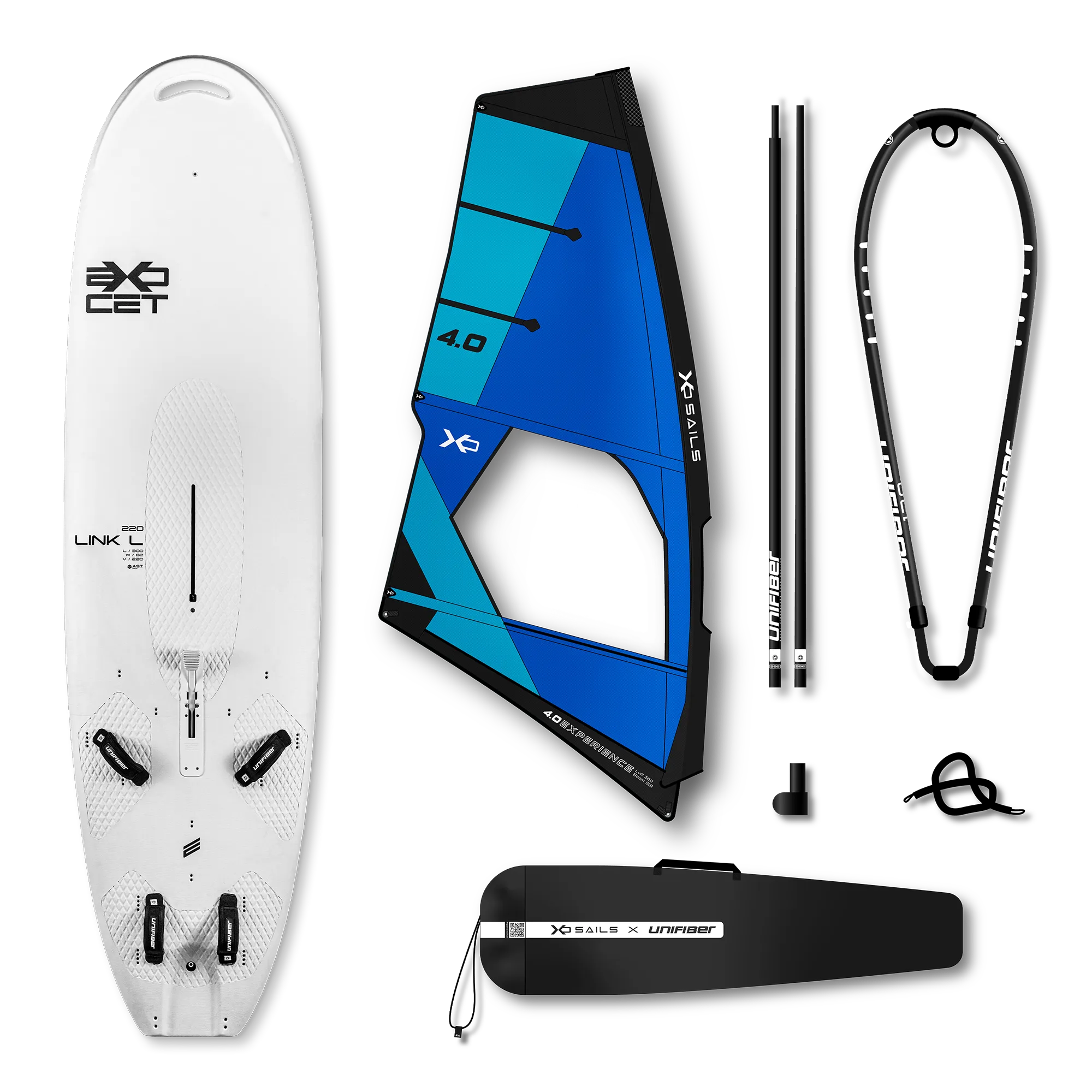 Exocet Link V5 AST L & XO Sails Experience TR Rig EPX 4.0 — 1