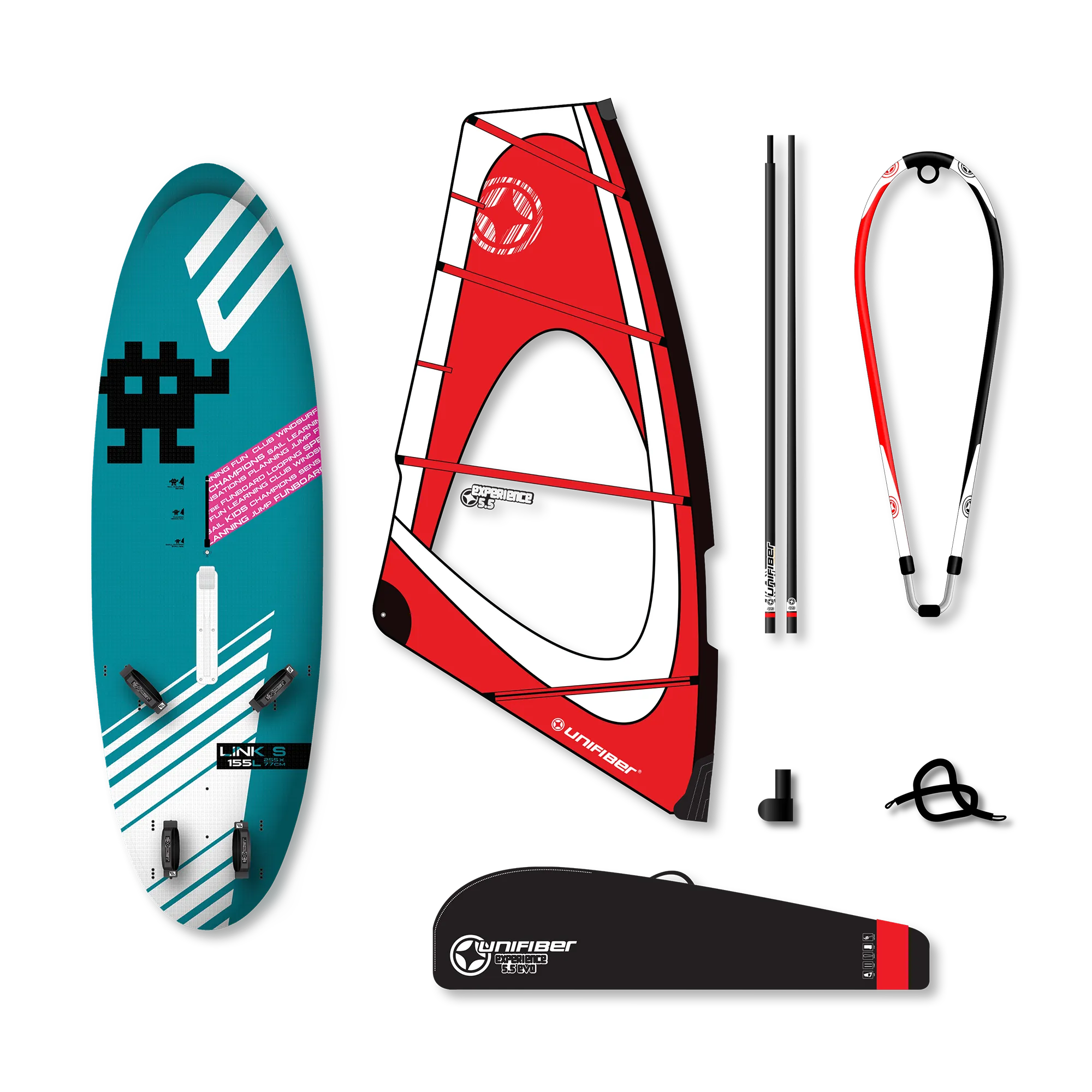 Exocet Link V4 AST S & Unifiber Experience EVO Dacron Rig 5.5 — 1