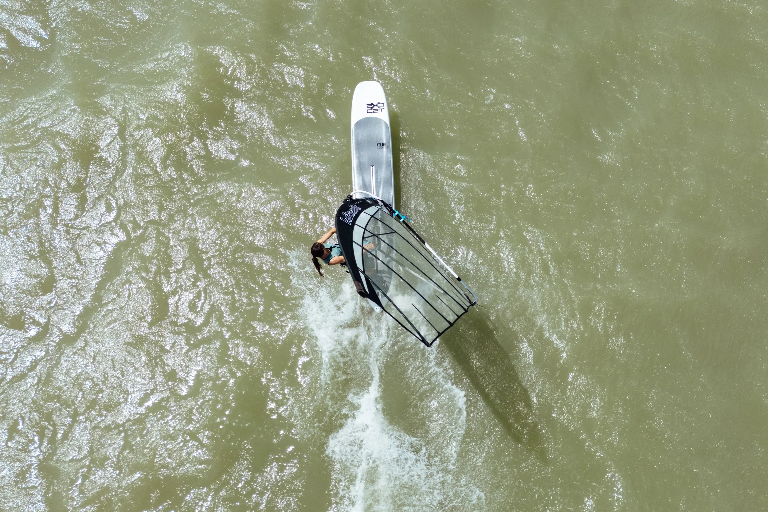 Exocet RS V5 AST 380 & Raceboardblade OD 6.5 Rig — 8