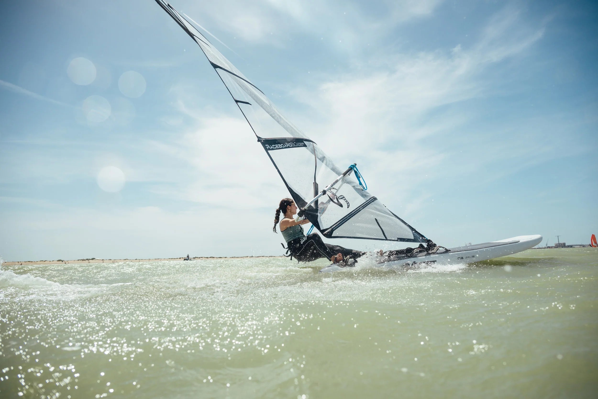 Exocet RS V5 AST 380 & Raceboardblade OD 7.5 Rig — 7