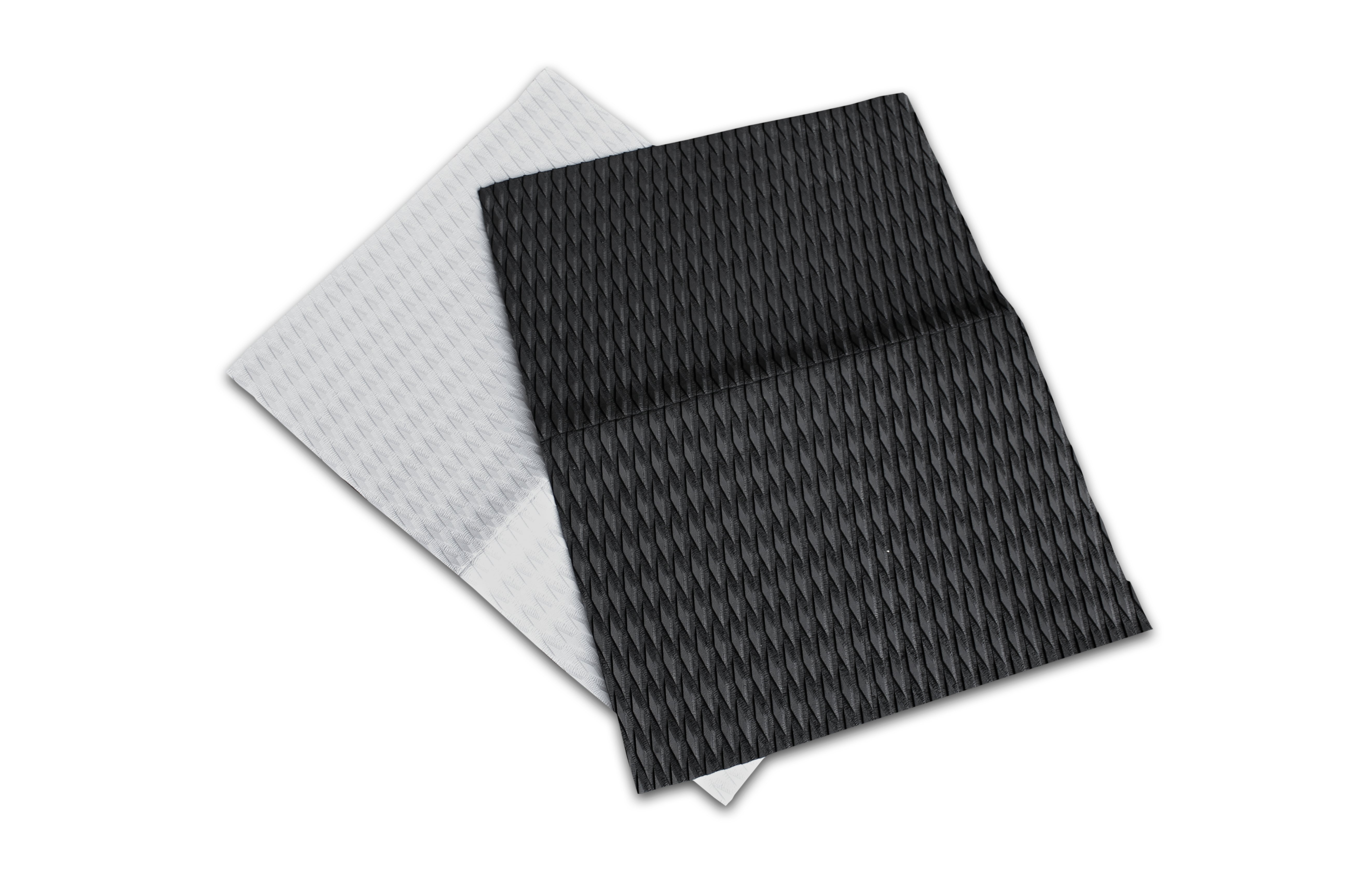 Footpad Sheet 80 x 60 cm Diamond Groove White