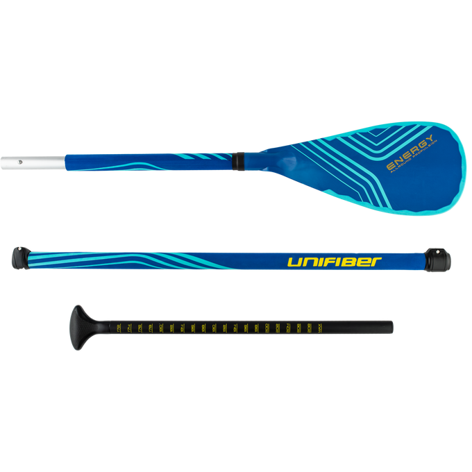 Energy Aluminium SUP Paddle 3PC Paddles Unifiber