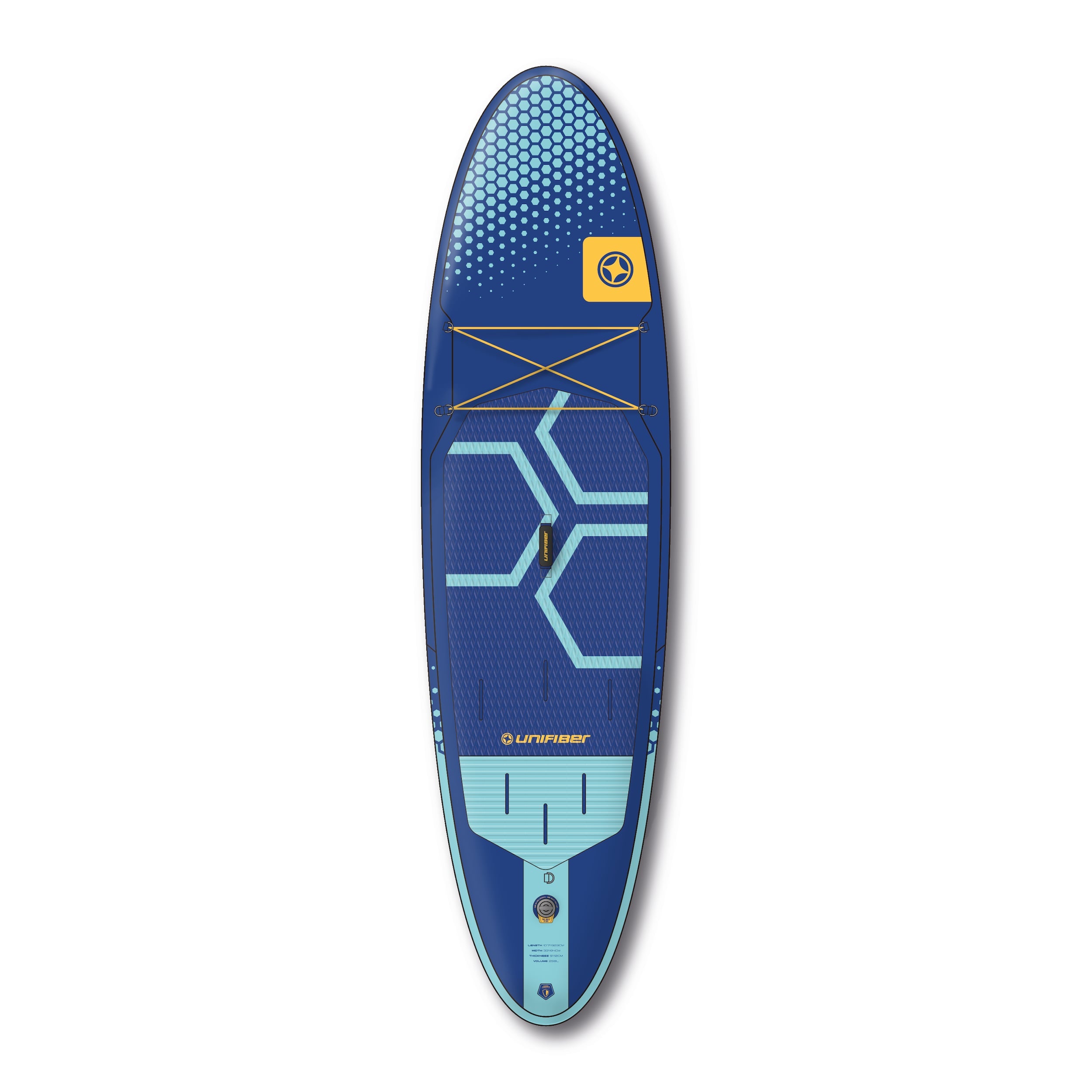 Energy Allround iSup 10'7" (FCD) incl. Paddle & Leash Inflatable SUP Unifiber