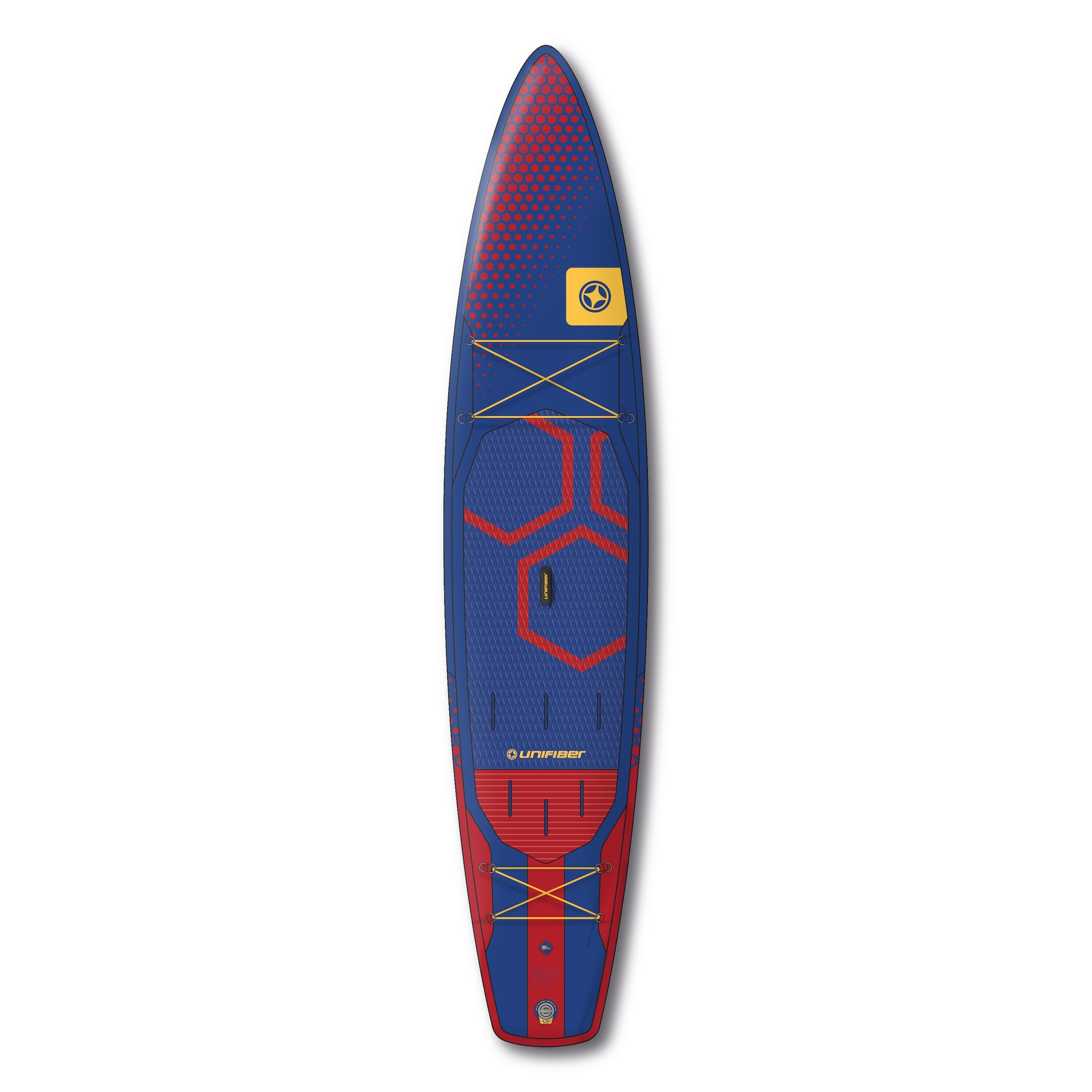 Sonic Touring iSup 12'6" (SL) incl. Paddle & Leash Inflatable SUP Unifiber