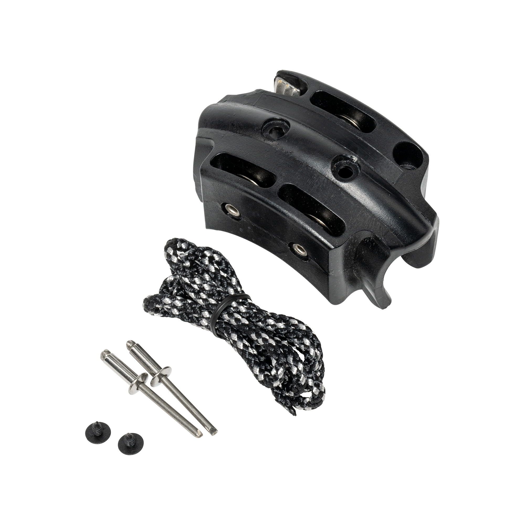 Boom Backend Pulley Block Fits 25,7mm OD Diameter Tube