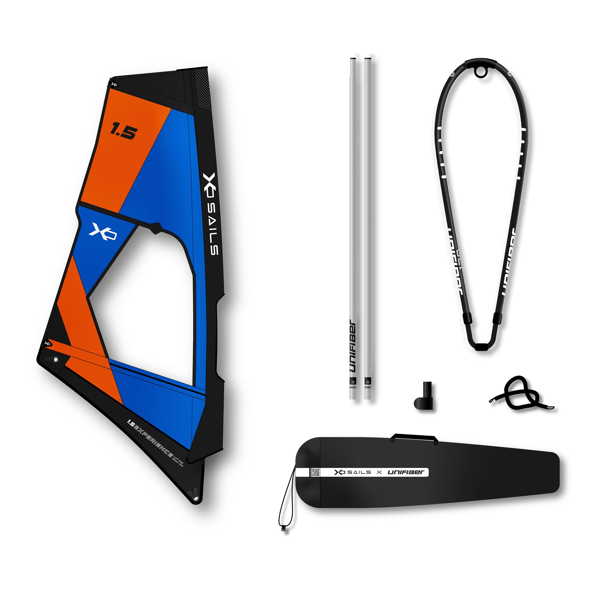 Experience TR Dacron Complete Rig ALU 1.5