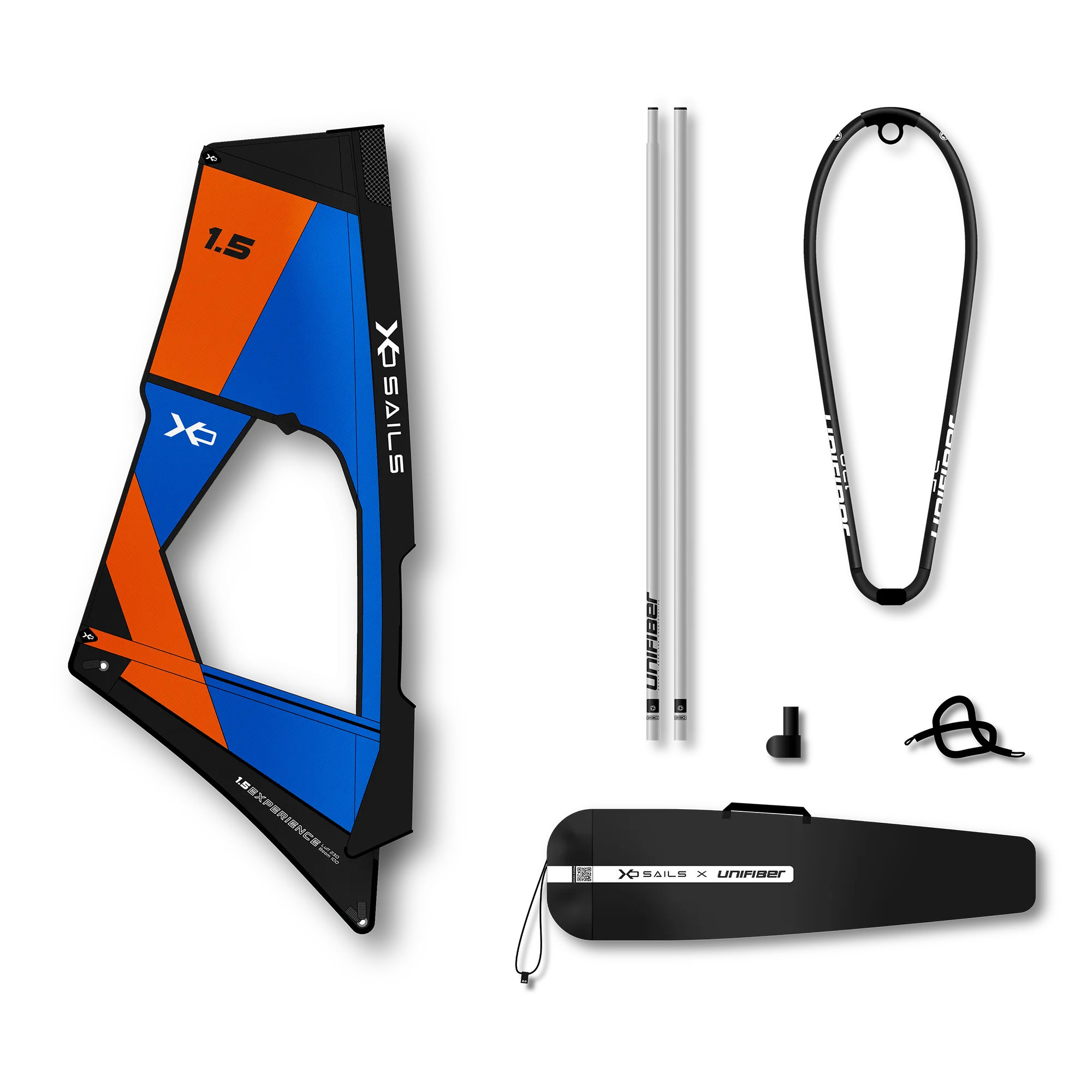 Experience TR Dacron Complete Rig ALU 1.5