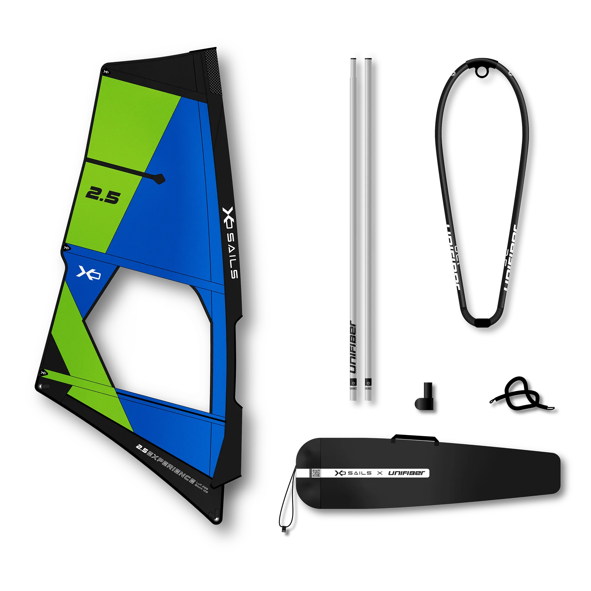 Experience TR Dacron Complete Rig ALU 2.5