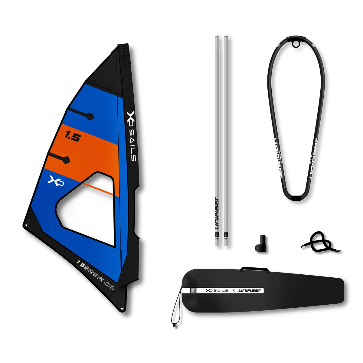Swing Dacron Complete Rig ALU 1 5