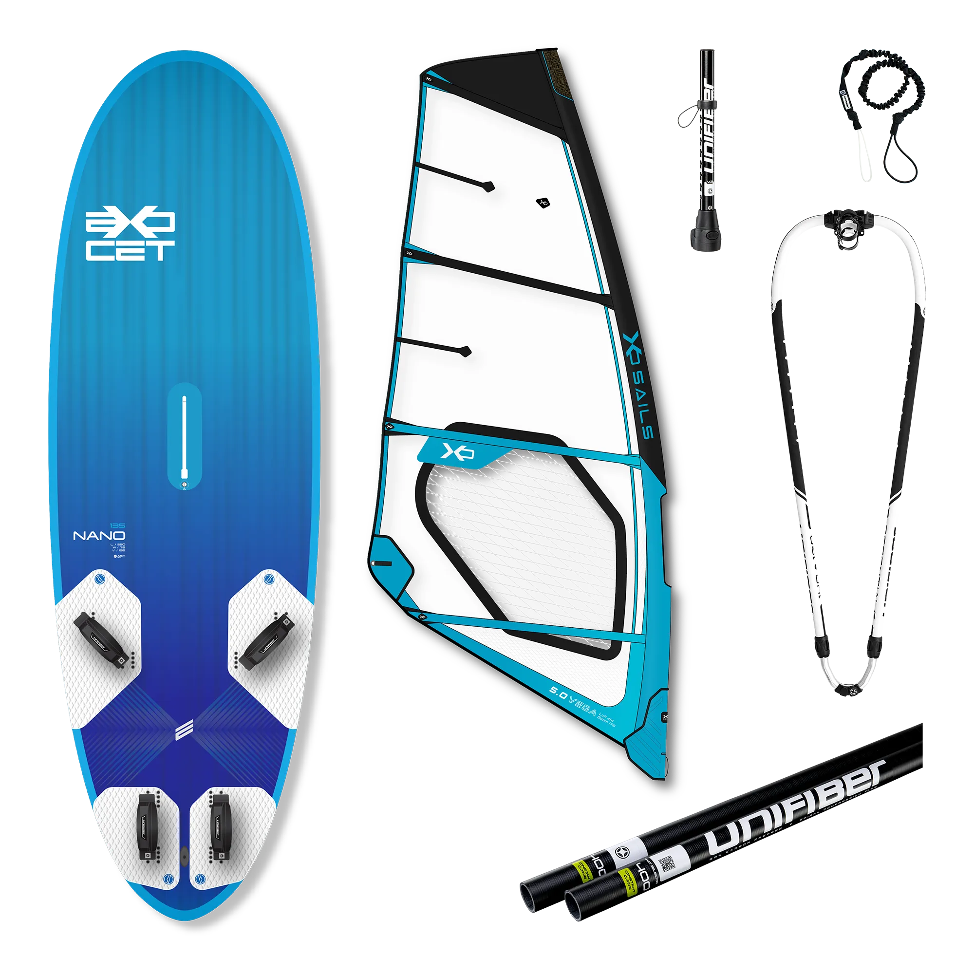 Exocet Nano V4 AST 135 & XO Sails Vega Rig 4.5 — 1