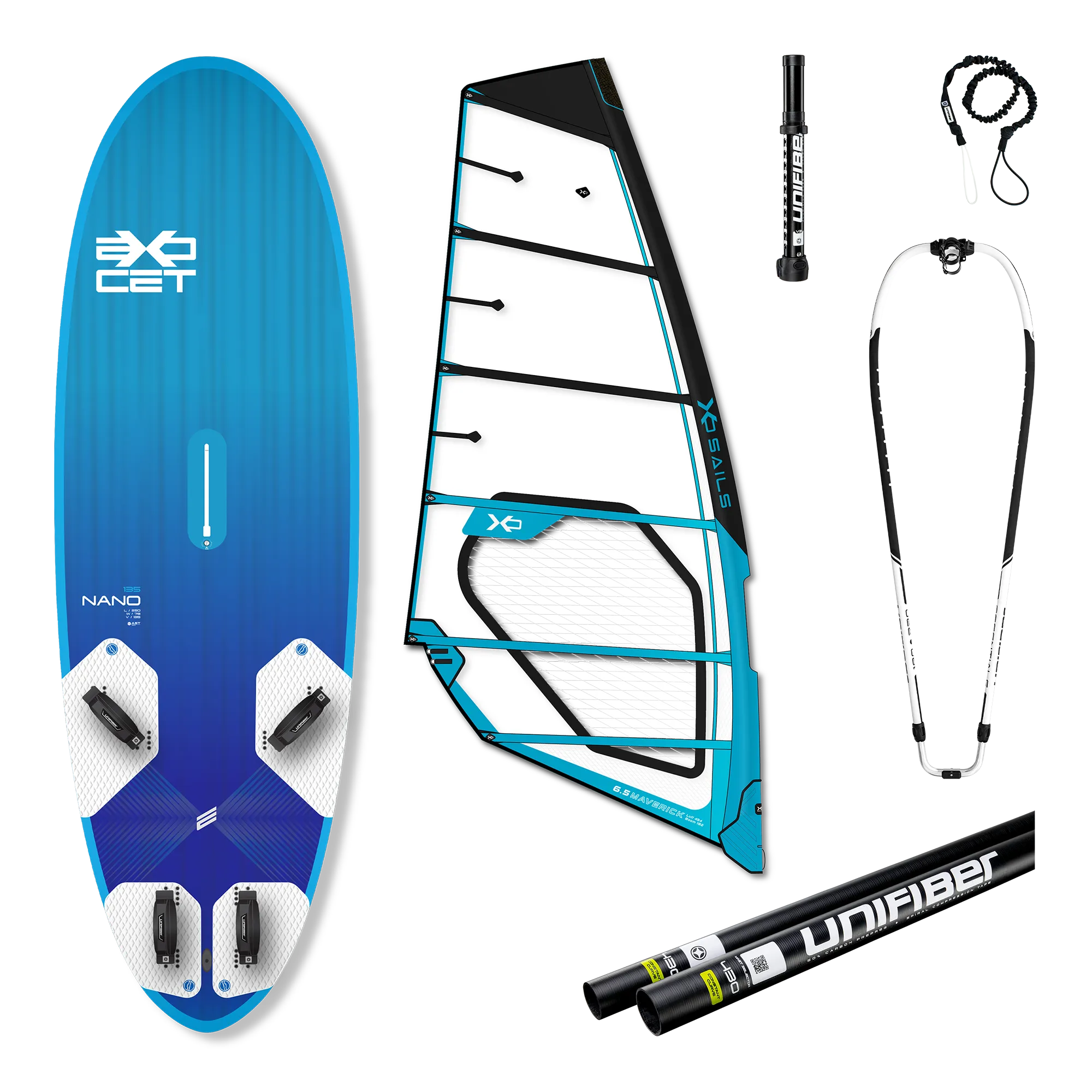 Exocet Nano V4 AST 135 & XO Sails Vega Rig 7.3 — 1