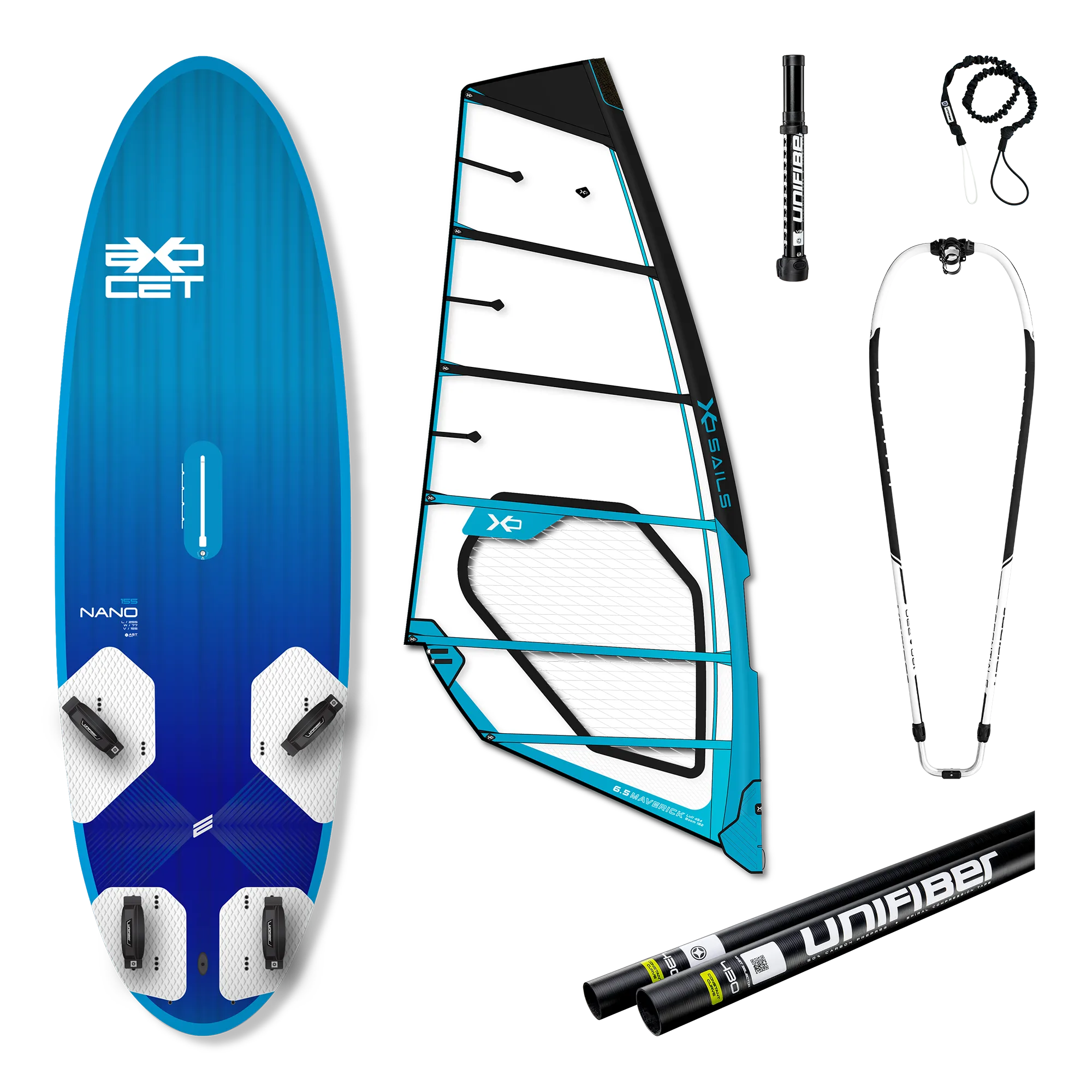 Exocet Nano V4 AST 155 & XO Sails Vega Rig 5.8 — 1