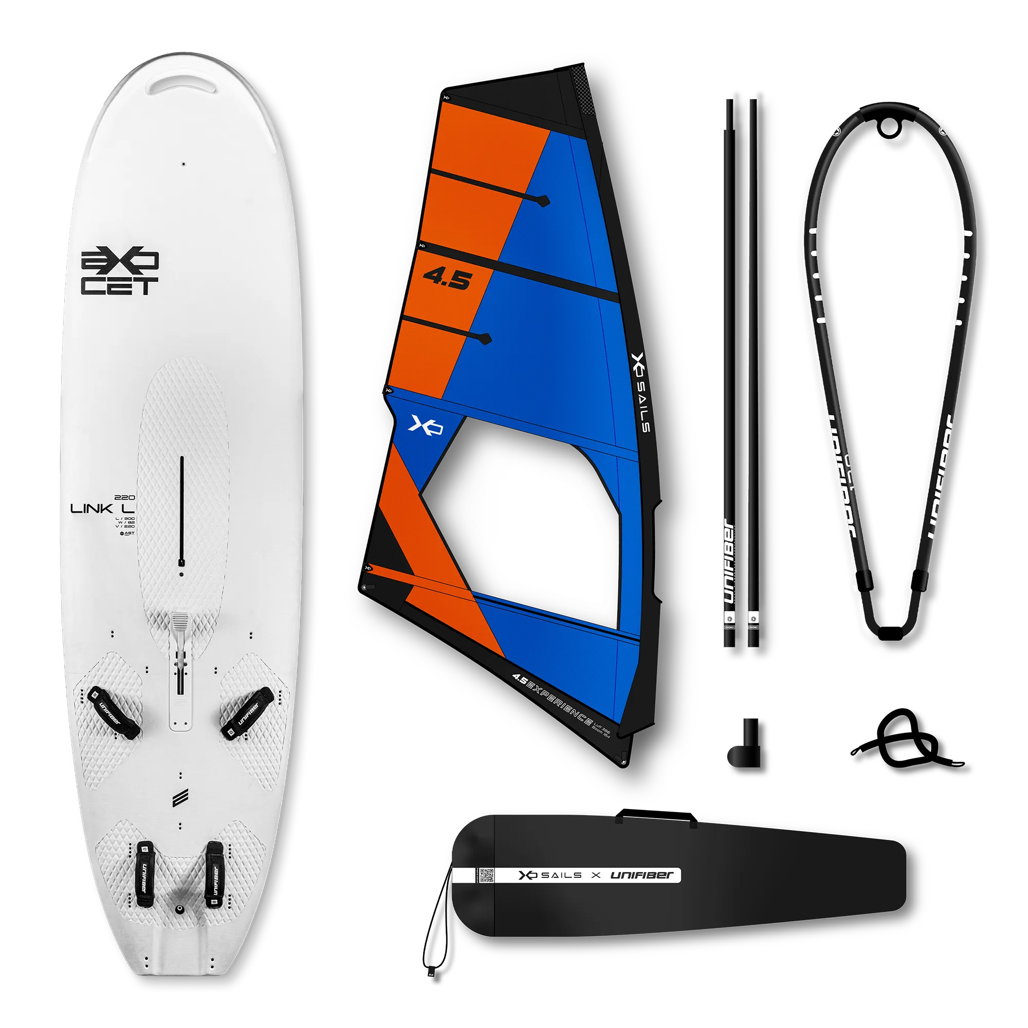 Exocet Link V5 AST M & XO Sails Experience TR Rig EPX 4.5 — 1
