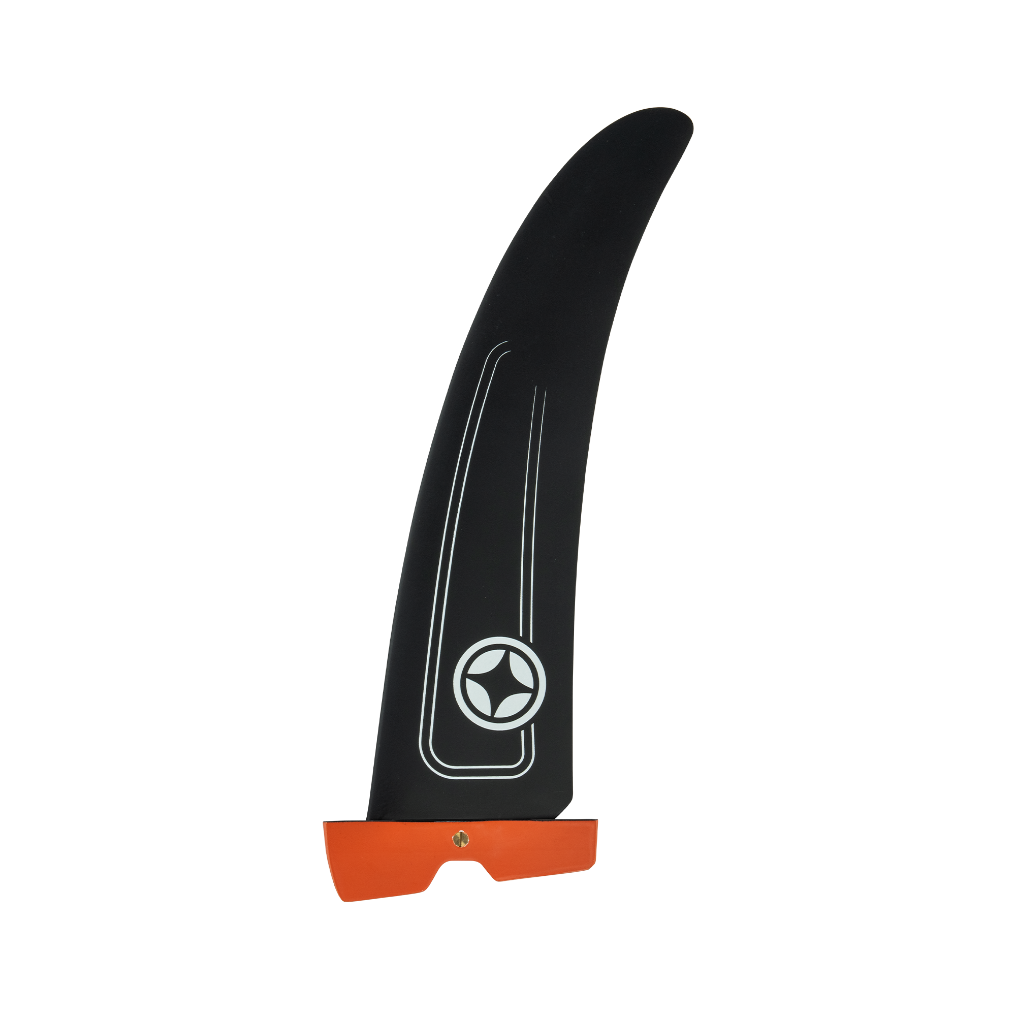Windsurfing fin for freeride with power   box fin system 
