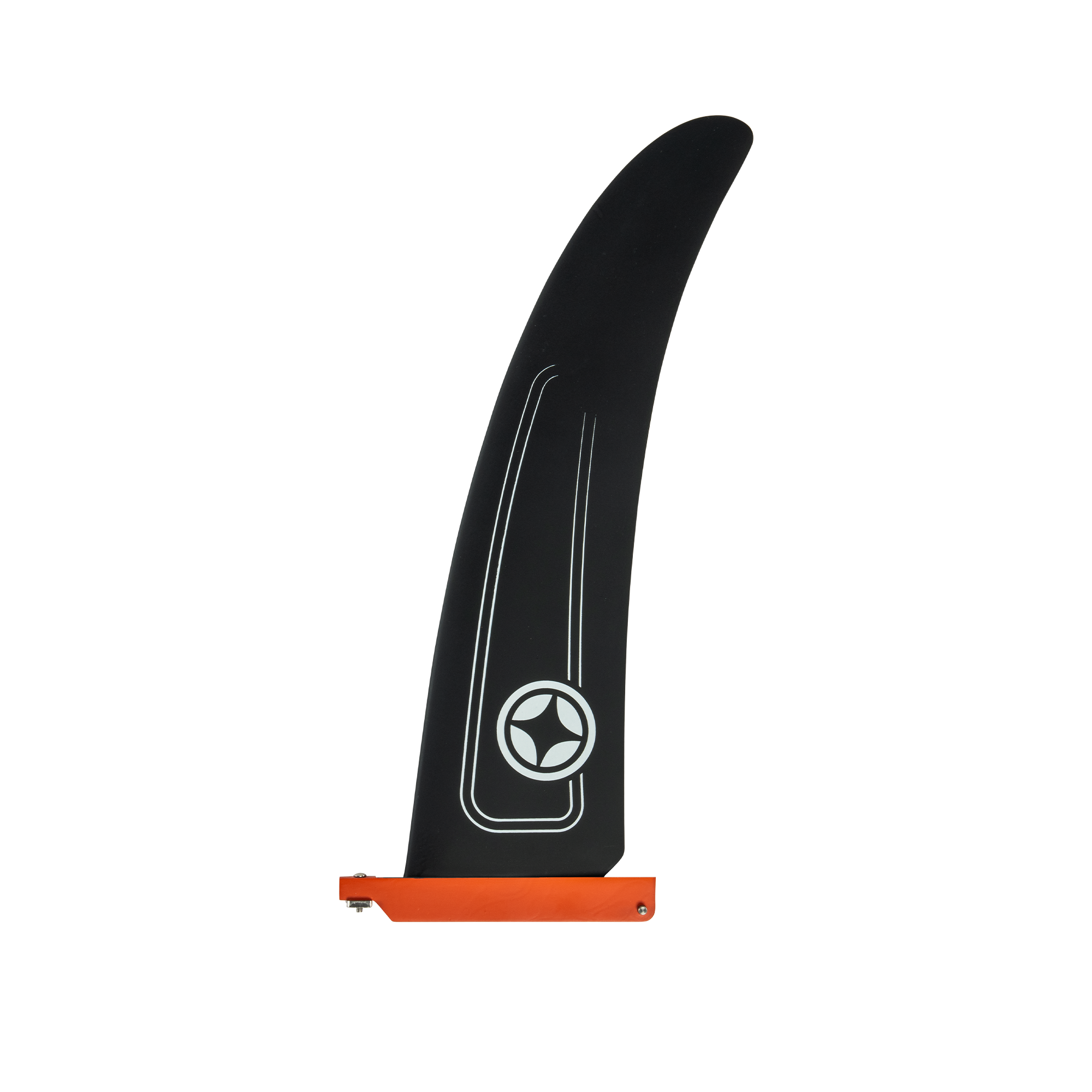 Windsurfing fin for freeride with us a box fin system 
