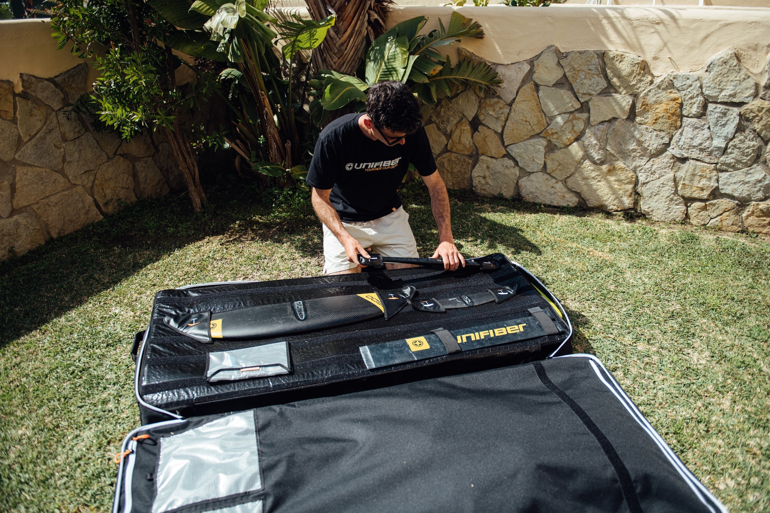 Blackline Wingfoil Board-Quiverbag 170 x 75 / 5'7 x 2'5 Travel bag Unifiber