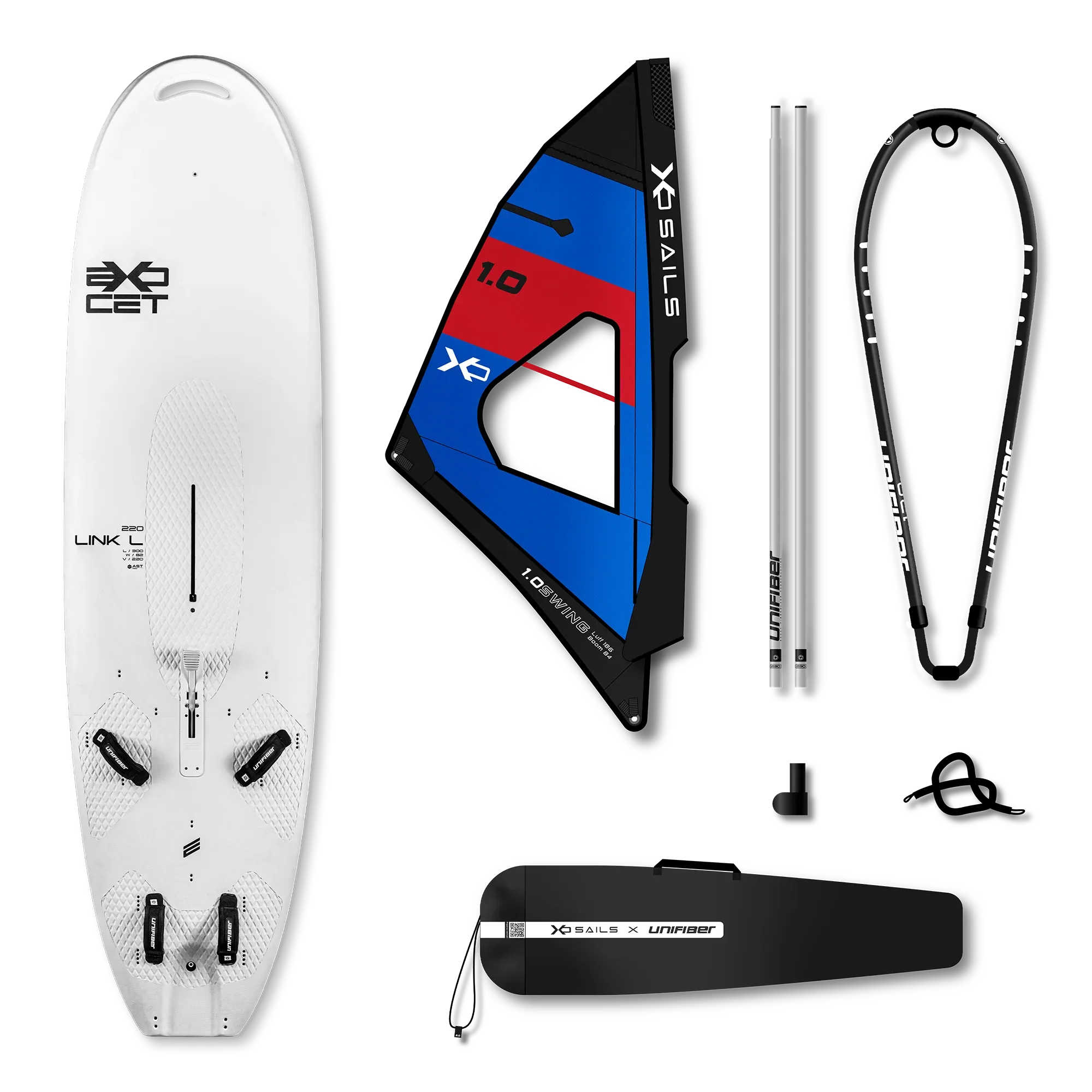 Exocet Link V5 AST L & XO Sails Swing Rig ALU 1.0 — 1