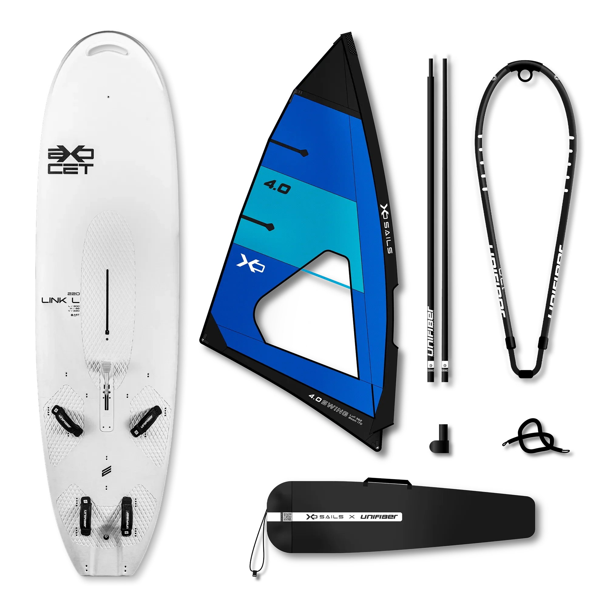 Exocet Link V5 AST L & XO Sails Swing Rig EPX 4.0 — 1
