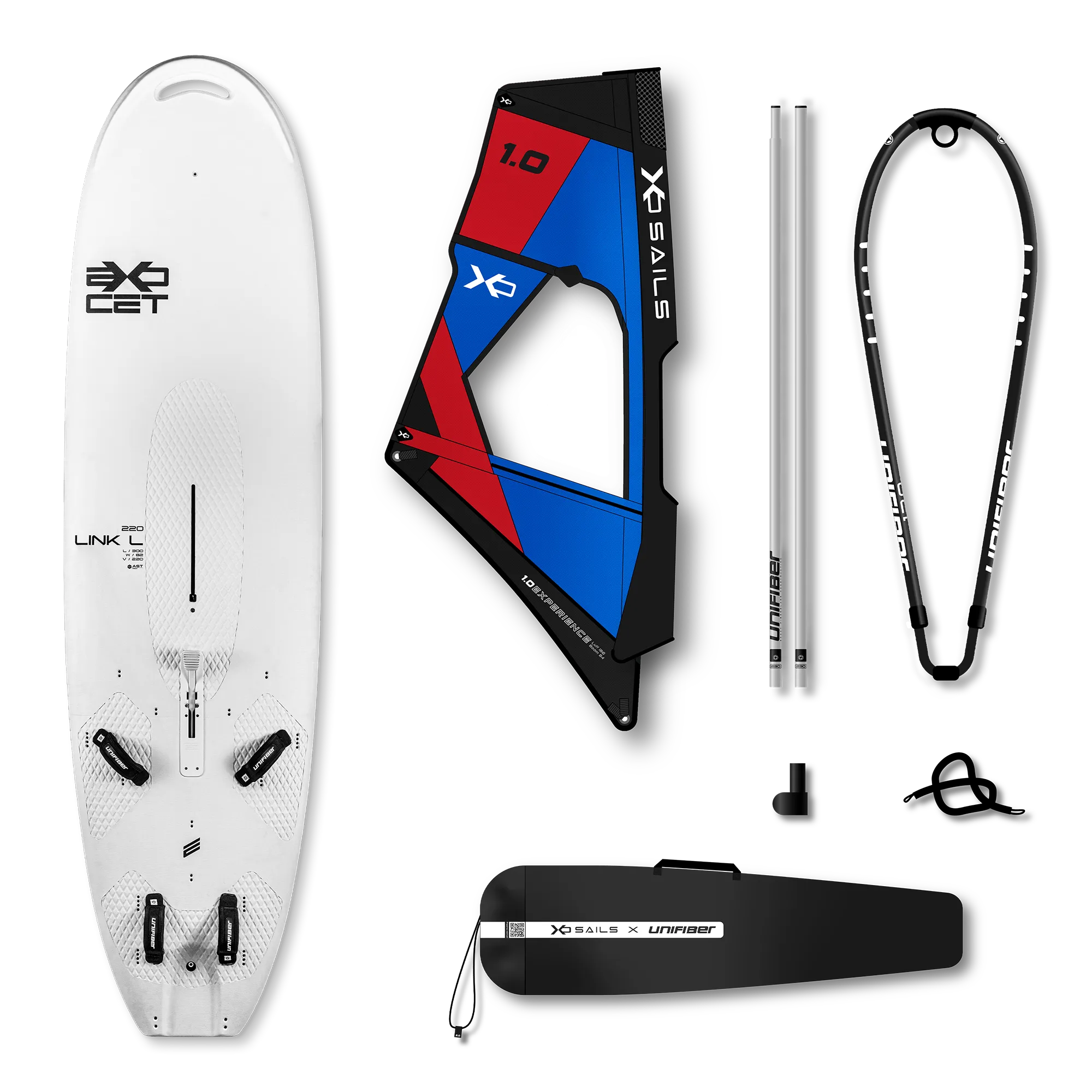 Exocet Link V5 AST L & XO Sails Experience TR Rig ALU 1.0 — 1