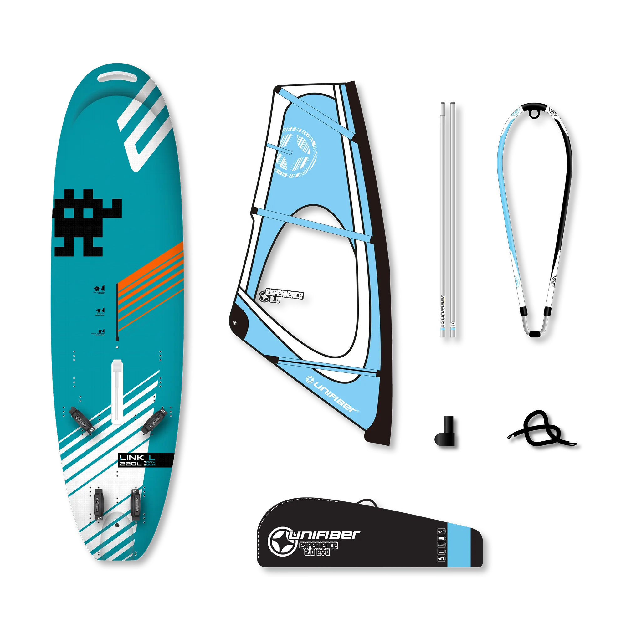 Exocet Link V4 USA Graphics AST L & Unifiber Experience EVO Dacron Rig 2.0 — 1