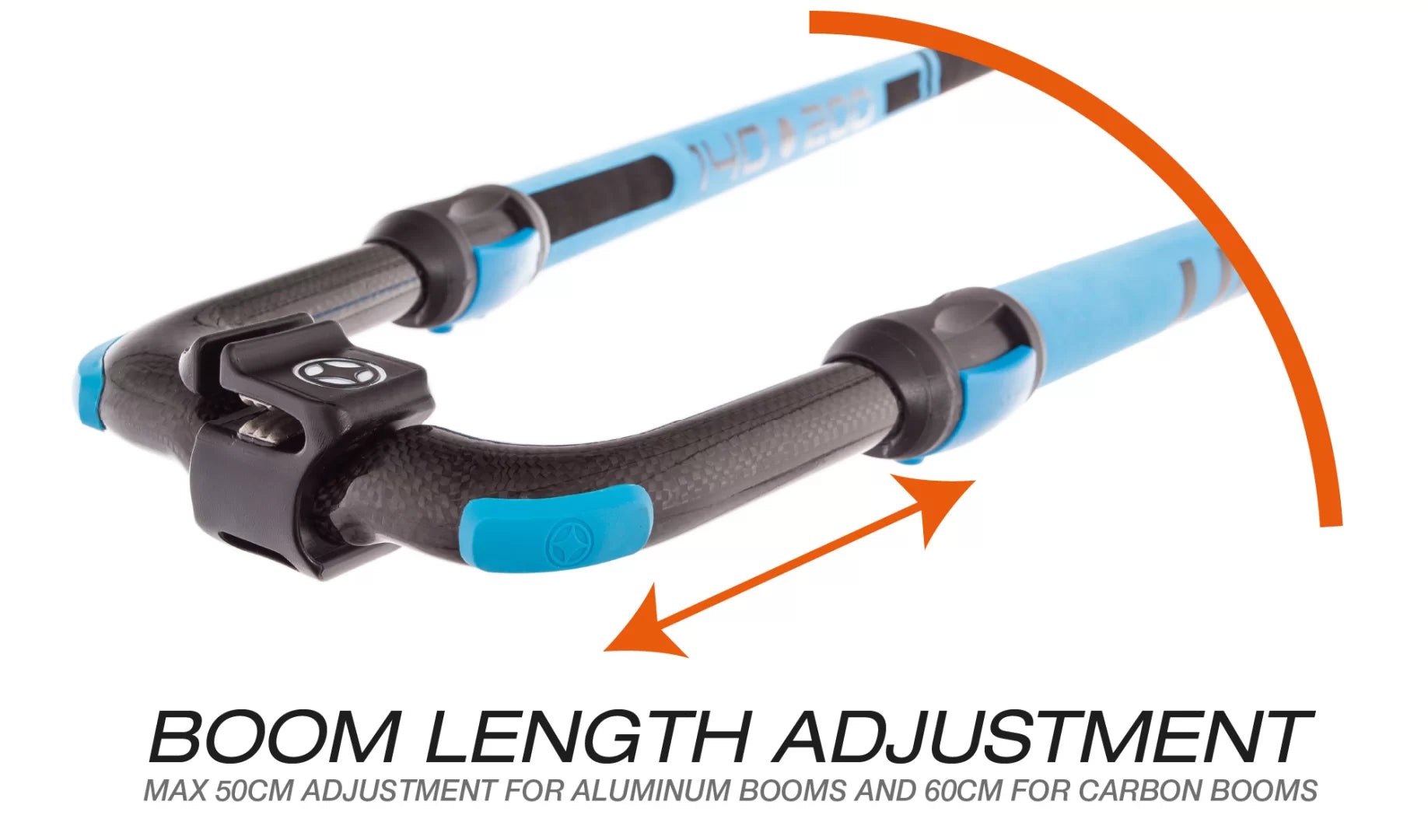 Boom length adjustment diagram