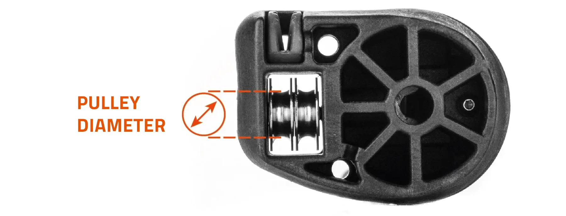 Windsurfing Extension Pulley Diameter